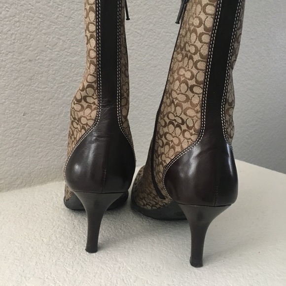 Monogram ankle boots - Picture 2 of 2